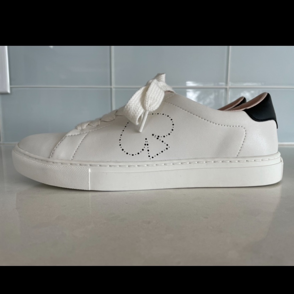 Kate spade white leather woman’s sneakers